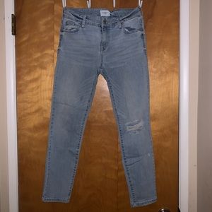 Mid Rise Ankle Skinny Jeans